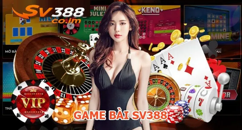 Kho trò chơi đa dạng tại game bài sv388